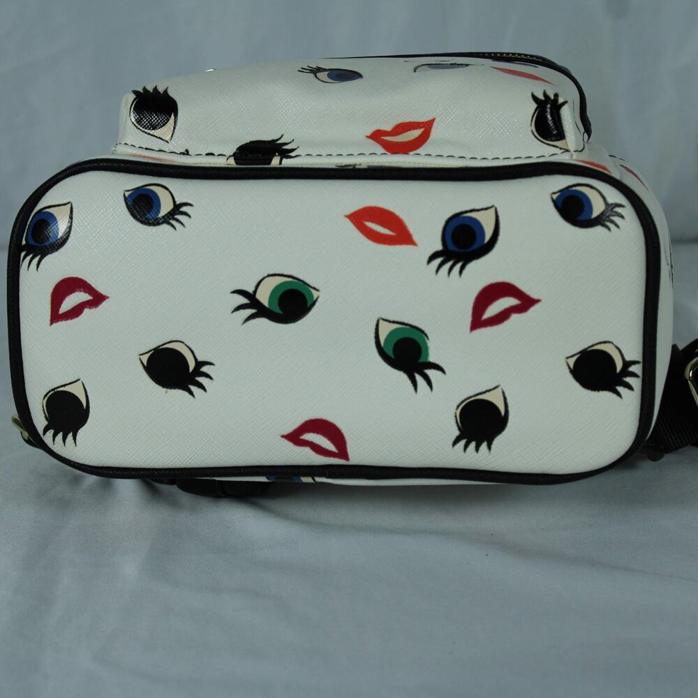 Loungefly Disney Princess Eyes & Lips Mini Backpack – OG Heart Logo 2017 NWT HTF - Picture 14 of 14